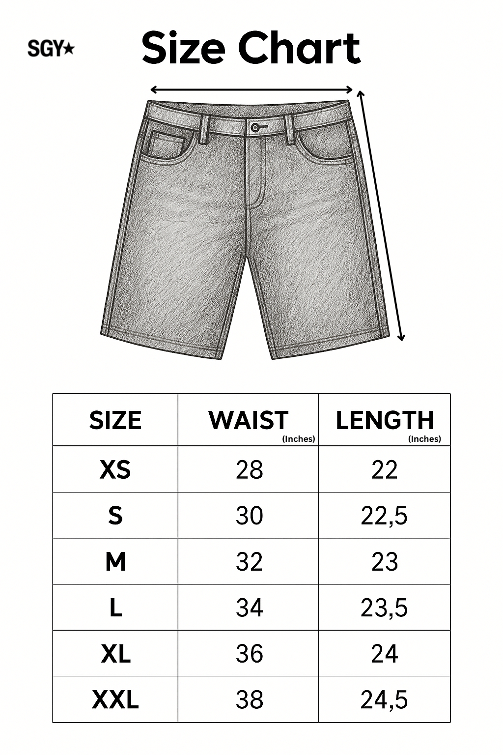 Star Jort Black