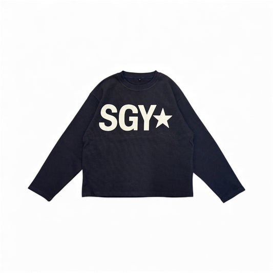 SGY Waffle Knit (Blue)
