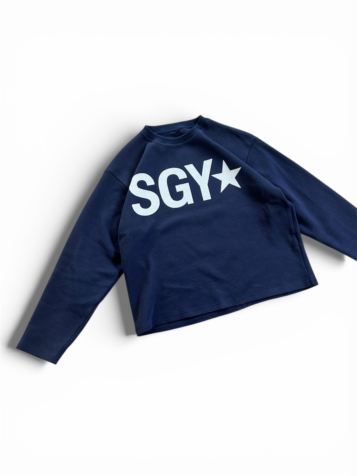 SGY Waffle Knit (Blue)
